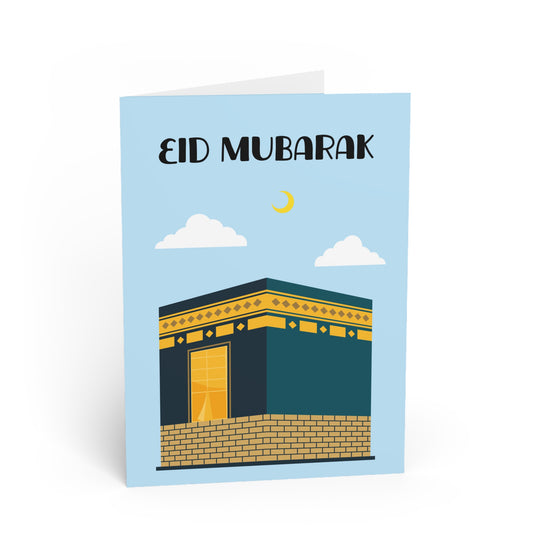 Islamische Grußkarte al-Haram in Makkah Modern Eid